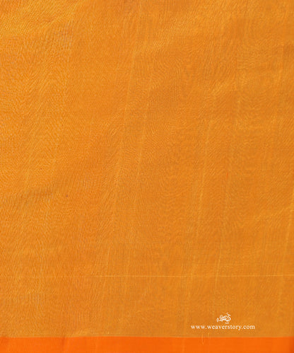 Soffron_Handloom_Pure_Silk_Chanderi_Donaliya_Saree_With_Allover_Floral_Jaal_And_Green_Meena_Birds_Motif_WeaverStory_05
