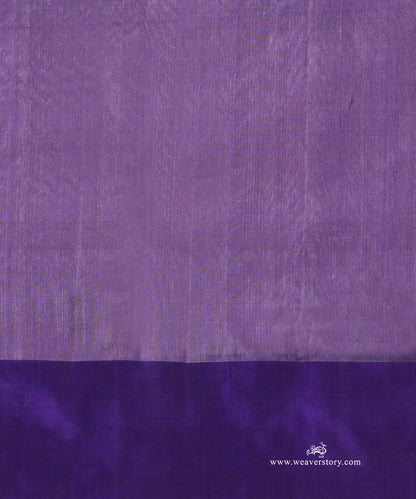 Light_Lavender_Handloom_Pure_Silk_Chanderi_Eknaliya_Saree_With_Red_Meena_Small_Booti_And_Violet_Border_WeaverStory_05