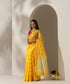 Yellow_Handloom_Pure_Silk_Chanderi_Eknaliya_Saree_With_Multicoloured_Meena_Booti_WeaverStory_01