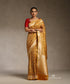 Yellow_Handloom_Pure_Katan_Silk_Saree_Banarasi_Patola_Saree_With_Floral_And_Parrot_Motifs_WeaverStory_01