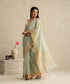 Pastel_Green_Handloom_Cotton_Silk_Eknaliya_Chanderi_Saree_With_Birds_Meena_Flower_Booti_And_Golden_Border_WeaverStory_01