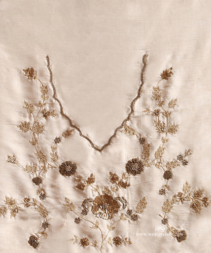 Handloom_Off_Orgenga_Saree_With_Cutdana_Hand_Embroidery_WeaverStory_06