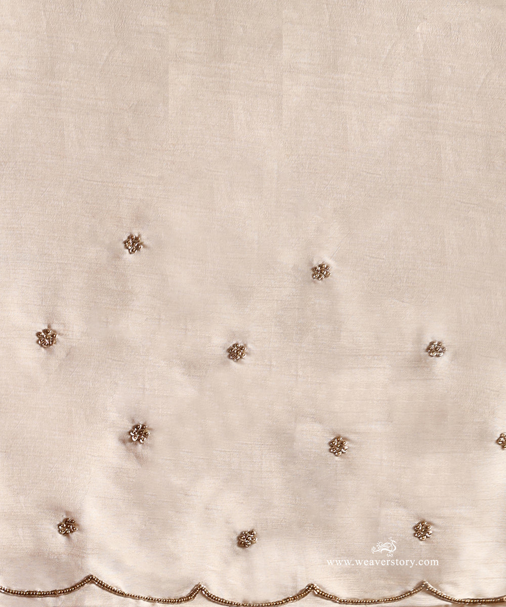 Handloom_Off_Orgenga_Saree_With_Cutdana_Hand_Embroidery_WeaverStory_07