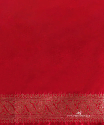 Pink Pure Katan Silk Banarasi Saree With All-Over Floral Jaal