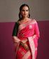Hot_Pink_Pure_Katan_Silk_Banarasi_Kadhwa_Saree_With_Meenakari_Boota_WeaverStory_01