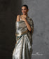 Ice_Blue_Pure_Tissue_Kora_Silk_Banarasi_Tanchoi_Saree_With_Gold_Zari_Border_WeaverStory_01