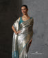 Ice_Blue_Pure_Tissue_Kora_Silk_Banarasi_Tanchoi_Saree_With_Gold_Zari_Border_WeaverStory_01