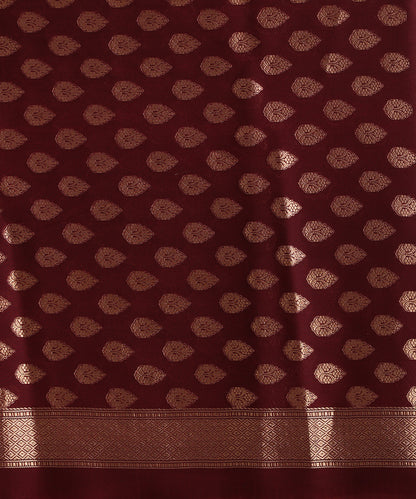 Deep_Maroon_Pure_Katan_Silk_Banarasi_Kimkhab_Saree_With_Meenakari_WeaverStory_05