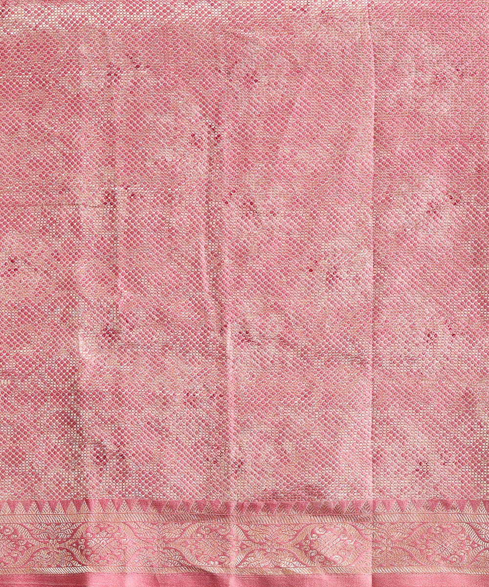 Baby_Pink_Pure_Mashru_Silk_Digital_Print_Banarasi_Saree_With_Gold_Zari_Border_WeaverStory_05
