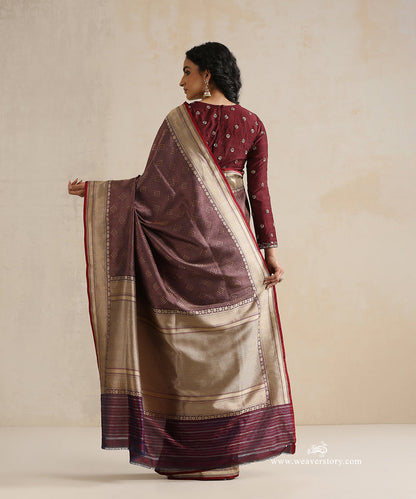 Purple_Handloom_Zari_Tanchoi_Pure_Katan_Silk_Banarasi_Saree_With_Red_Selvedge_WeaverStory_03