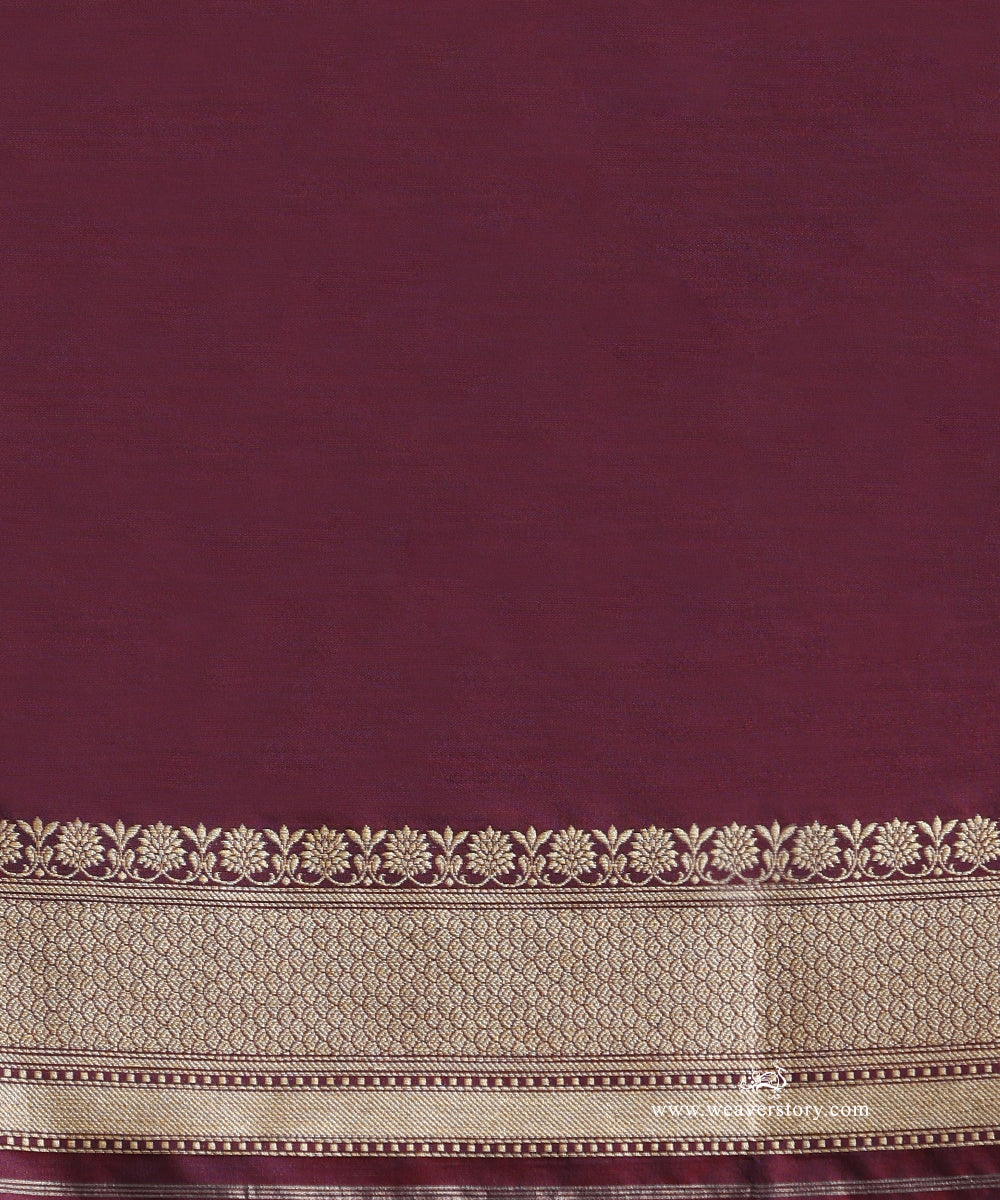 Purple_Handloom_Zari_Tanchoi_Pure_Katan_Silk_Banarasi_Saree_With_Red_Selvedge_WeaverStory_05