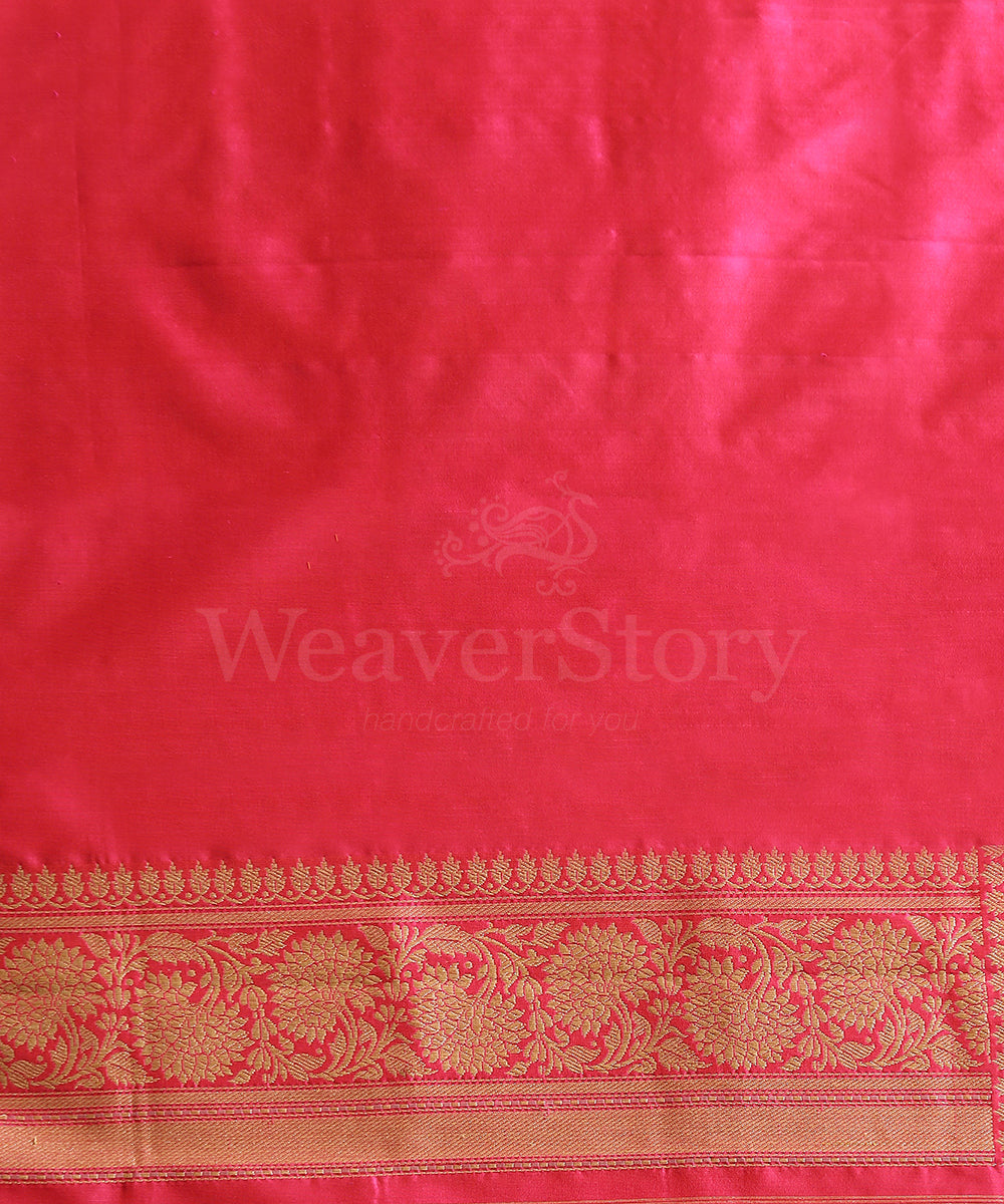 Handloom_Pink_Pure_Katan_Silk_Banarasi_Saree_with_Meenakari_Kadhwa_Boota_WeaverStory_05