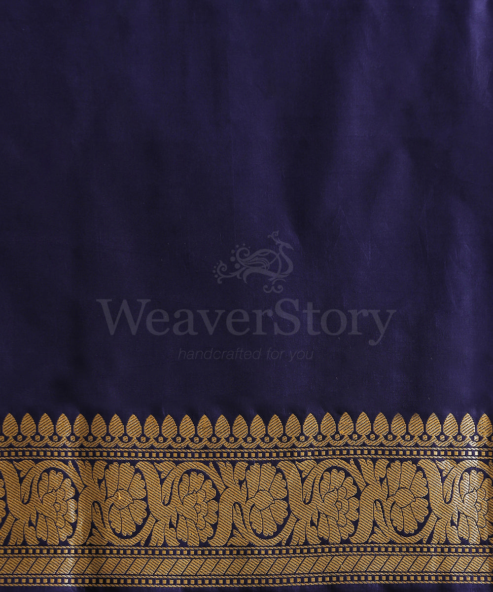 Blue_Handloom_Pure_Katan_Silk_Banarasi_Saree_with_Chaand_Boota_WeaverStory_05