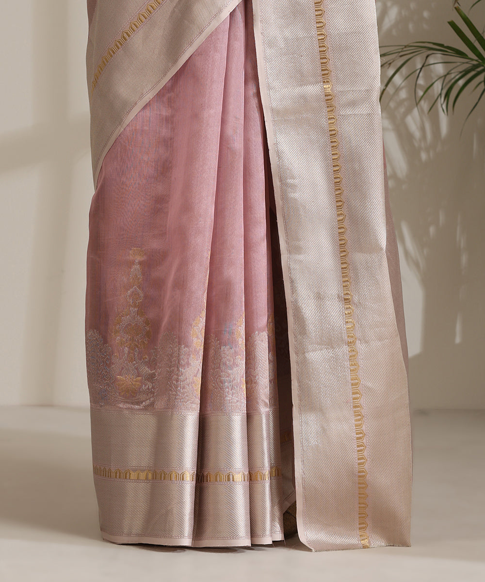 Handloom_Soft_Pink_Pure_Chanderi_Silk_Saree_With_Broad_Silver_Zari_Border_WeaverStory04