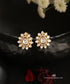 Rivya_Handcrafted_Pure_Silver_Moissanite_Polki_Studs_WeaverStory_01