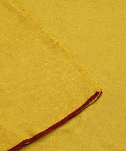 Yellow_Handwoven_Pure_Pashmina_Stole_With_Hand_Appliqued_Kashidakari_Border_WeaverStory_04