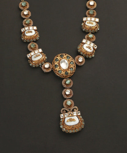 Hanifa_Handcrafted_Necklace_With_Semi_Precious_Stones_WeaverStory_03