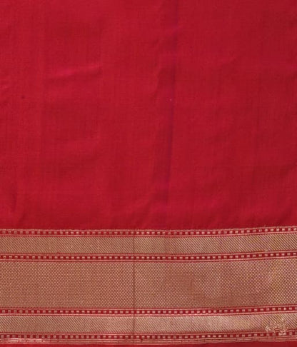 Wine_Banarasi_handloom_Katan_Silk_Saree_with_heavy_gold_Zari_and_Meenakari_Motifs_WeaverStory_05