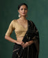 Gold_Handloom_Pure_Tissue_Silk_Blouse_With_Sweet_Heart_Neck_Neckline_WeaverStory_01