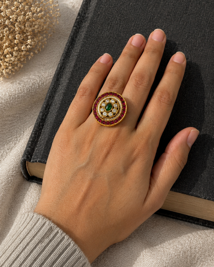Gulistan Polki Ring
