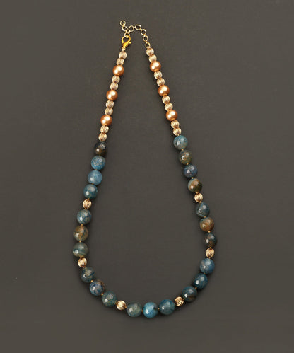 Gulsim_Handcrafted_Alloy_Mala_With_Blue_Agate_And_Metal_Beads_WeaverStory_02