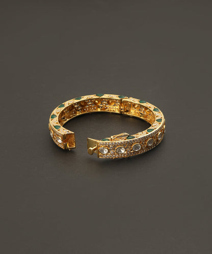 Elyana_Handcrafted_Silver_Kada_With_Moissanite_And_CZ_Stones_WeaverStory_03