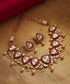 Anam_Handcrafted_Silver_Necklace_Set_With_Moissanite_Pearls_and_Red_Semi_Precious_Stones_WeaverStory_01