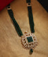 Ayat_Hancrafted_Silver_Necklace_Set_With_Moissanite_And_Green_Semi_Precious_Stones_And_Green_Moti_Multiladi_Mala_WeaverStory_01