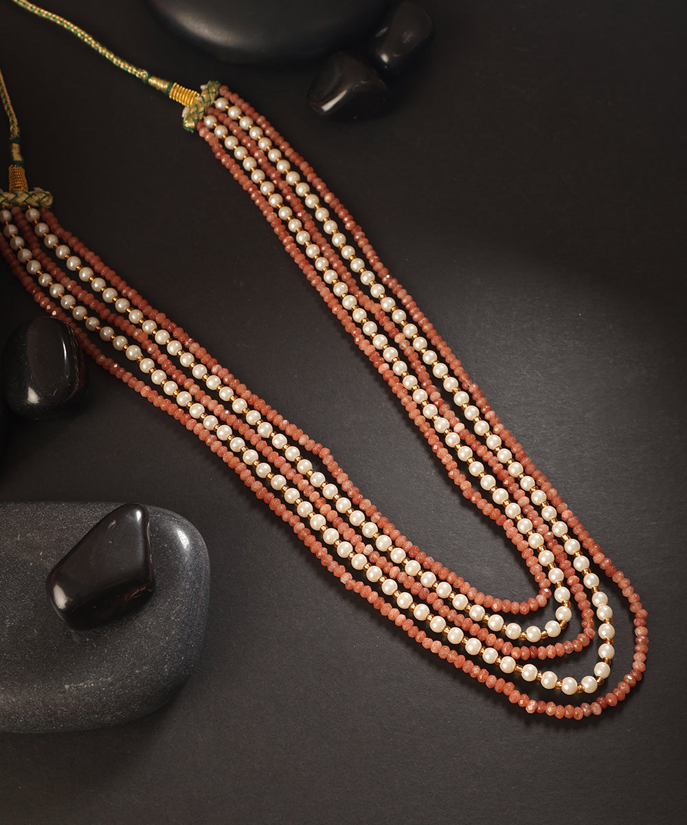 Hafsa_Multi_Ladi_Handcrafted_Alloy_Mala_With_Pink_Jade_And_Pearls_WeaverStory_01