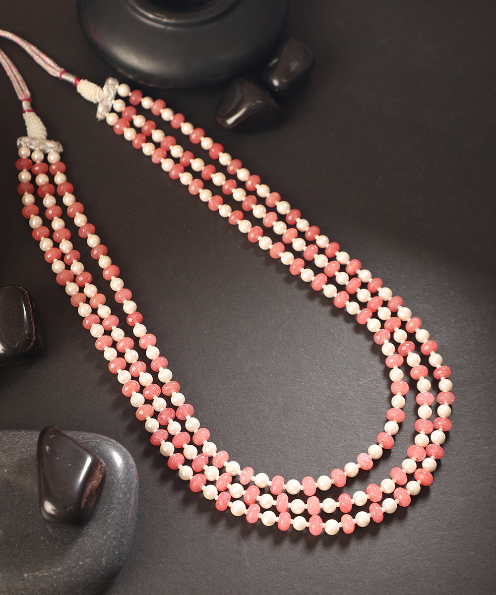 Hooran_Handcrafted_Teen_Ladi_Alloy_Mala_With_Pink_Stones_WeaverStory_01