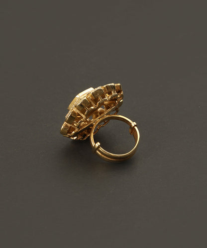 Elina_Handcrafted_Silver_Ring_With_Moissanite_WeaverStory_03