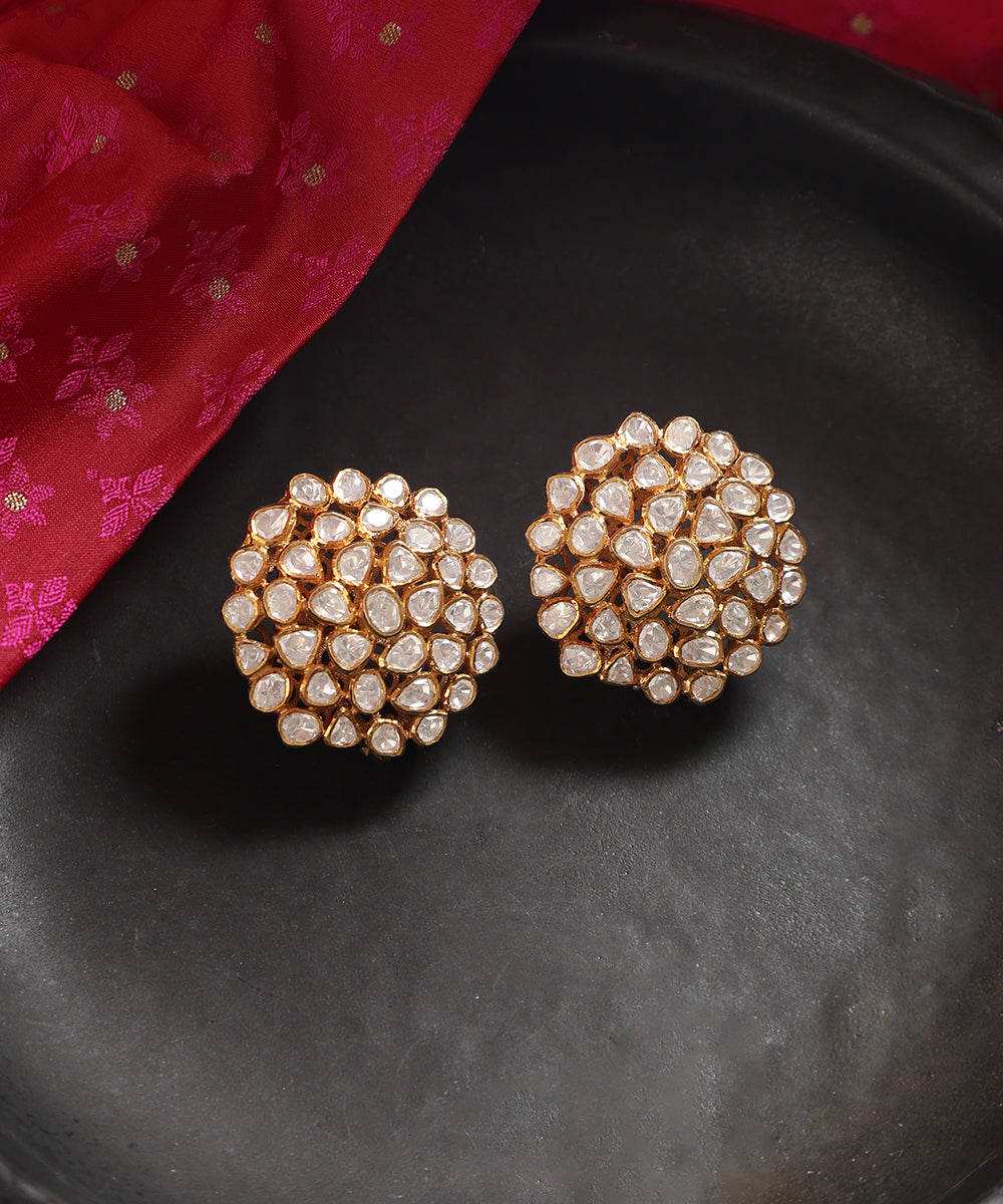 Dilara_Handcrafted_Silve_Earrings_With_Moissanite_WeaverStory_01