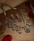 Arjuna_Handcrafted_Pure_Silver_Moissanite_Polki_Necklace_Set_With_Swarovski_WeaverStory_01