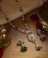 Anurag_Handcarfted_Pure_Silver_Pendant_Swarovski_Necklace_Set_With_Emeralds_WeaverStory_01
