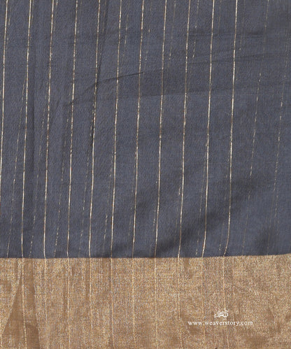 Lavender_Grey_Handloom_Pyramid_Motif_Jaal_Cotton_Silk_Chanderi_Saree_WeaverStory_05