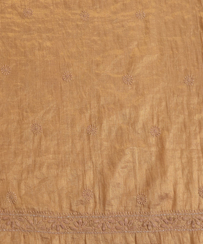 Golden_Lucknawi_Tissue_Kurtas_With_Embroidery_And_Lining_WeaverStory_03