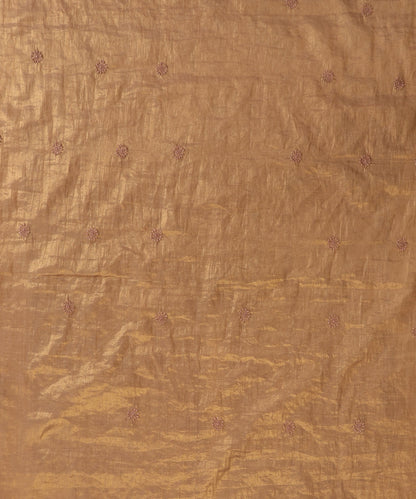 Beige_Lucknawi_Tissue_Kurtas_With_Embroidery_And_Lining_WeaverStory_04