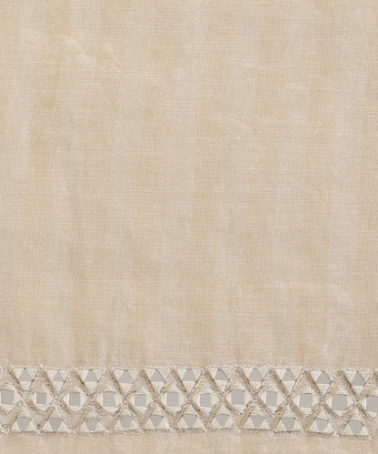 Beige_Lucknawi_Tissue_Kurtas_With_Embroidery_And_Lining_WeaverStory_03