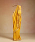 Yellow_Handloom_Pure_Eri_Silk_Turmeric_Dye_Saree_With_Red_And_Beige_Meena_WeaverStory_01