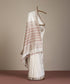 White_Handloom_Pure_Mulberry_Silk_Natural_Dye_Saree_With_Red_Meena_Border_Pallu_WeaverStory_01