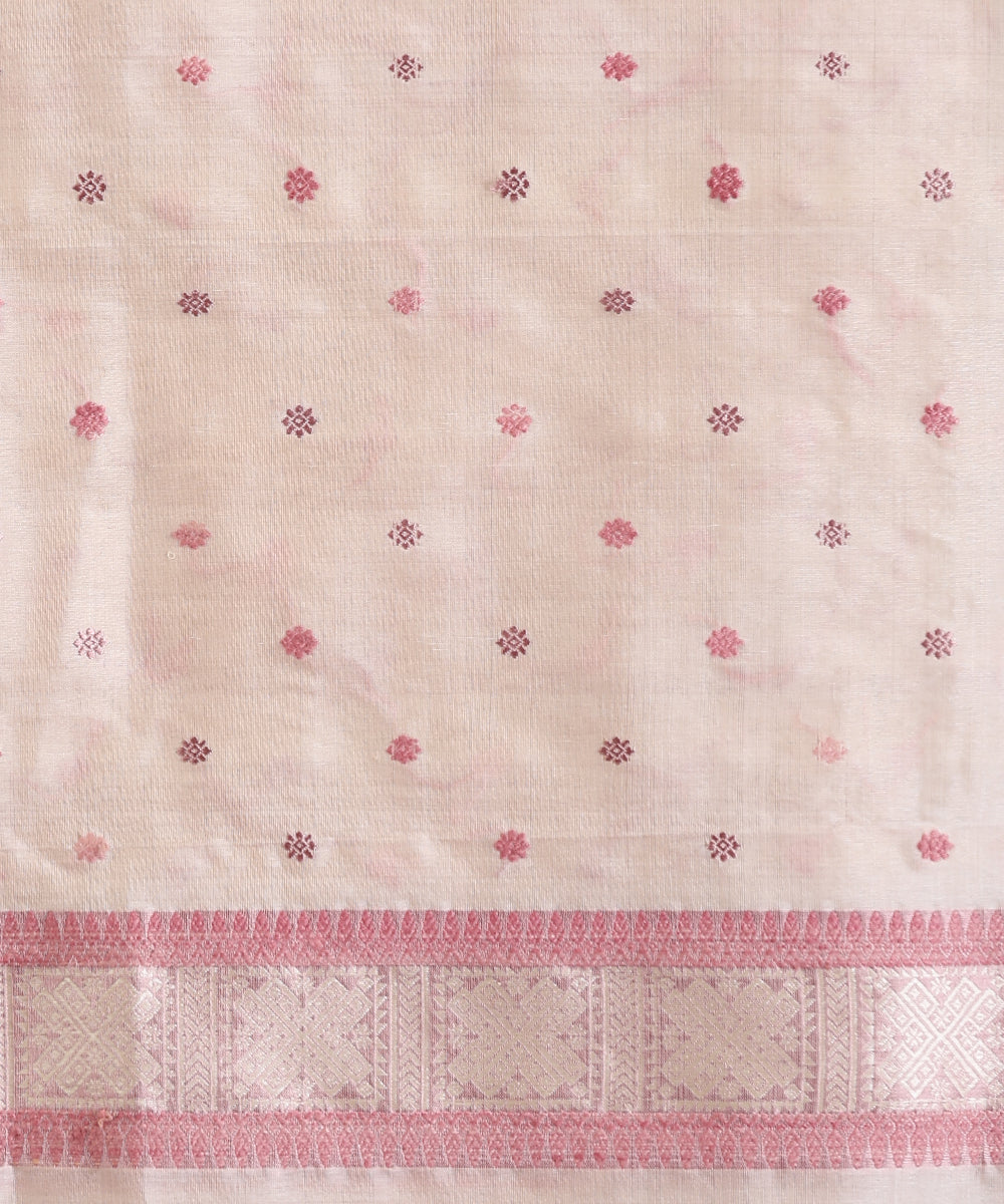 Baby_Pink_Handloom_Pure_Mulberry_Silk_Lac_Stick_Dye_Saree_With_Intricate_Pallu_And_Pink_Meena_WeaverStory_06