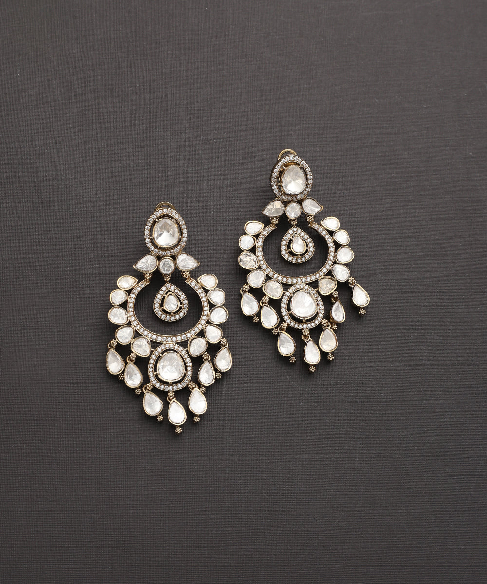 Vaishali_Handcrafted_Silver_Alloy_Chandbali_With_Moissanite_Polki_And_Zirconia_WeaverStory_02