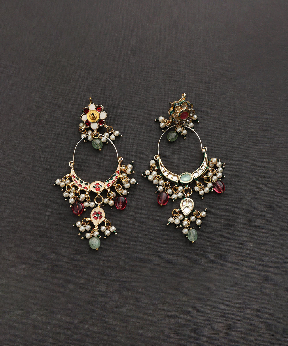 Rishima_Handcarfted_Chandbali_With_Semi_Precious_Stones_And_Pearls_WeaverStory_03