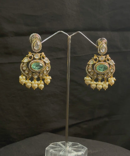 Chavvi Handcrafted Earrings With Semi Precious Stones