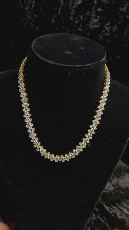 Arca_Handcrafted_Pure_Silver_Moissanite_Polki_Necklace__WeaverStory_04