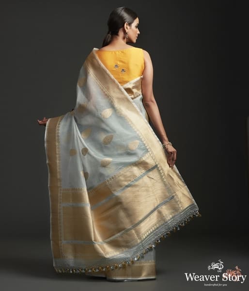 Ice_Grey_kora_silk_saree_with_kadhwa_motifs_WeaverStory_04