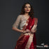 Red_chanderi_silk_saree_with_gold_silver_floral_motifs_WeaverStory_01