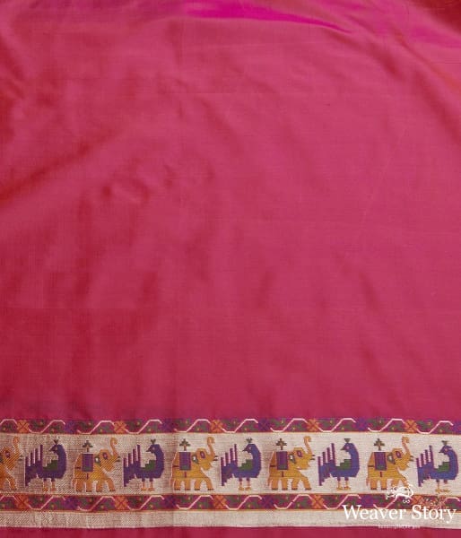 Handwoven_Banarasi_Patola_Saree_in_pink_with_intricate_meenakari_work_WeaverStory_05