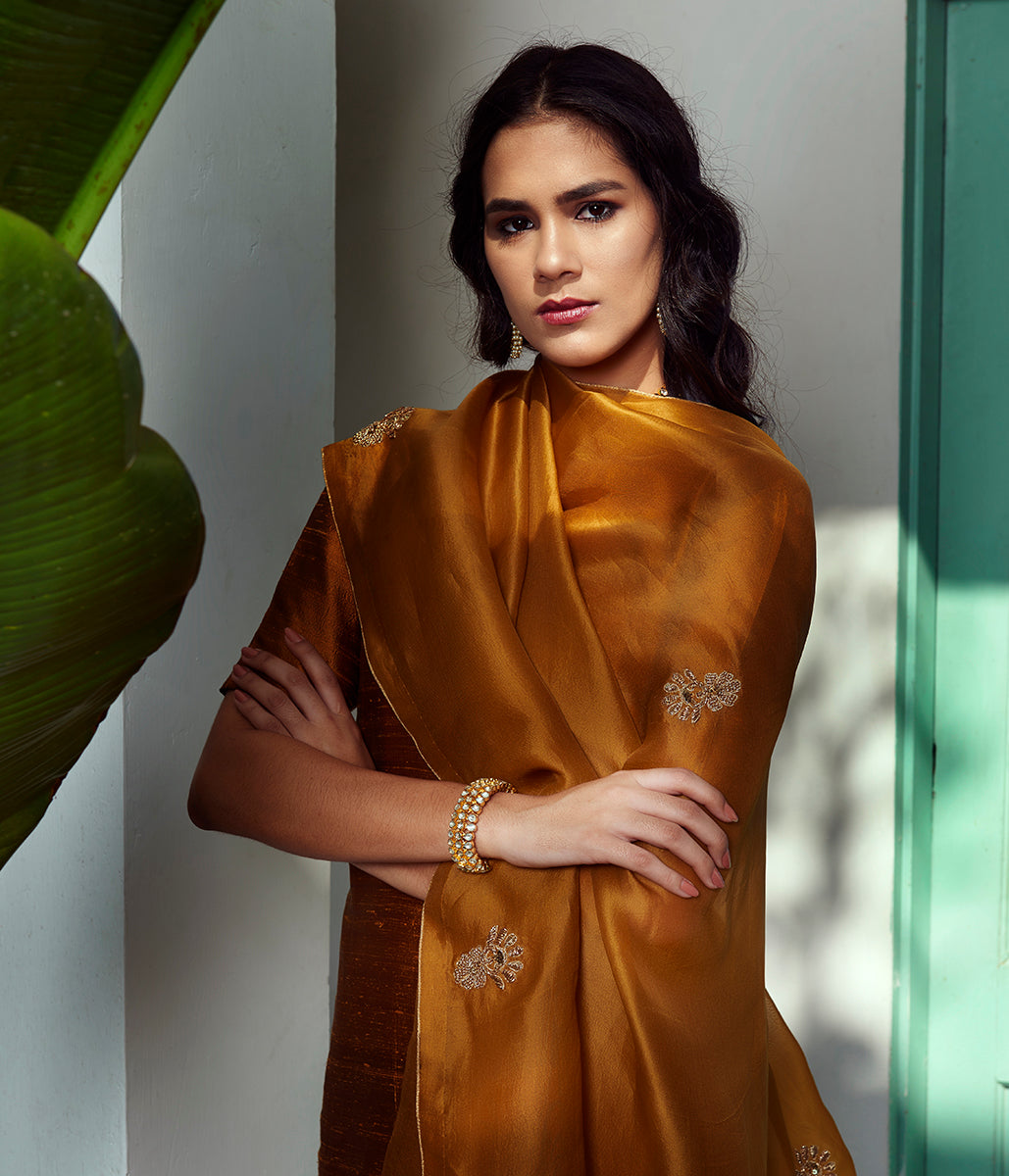 Hand_embroidered_raw_silk_suit_in_golden_mustard_color_with_Hand_embroidery_WeaverStory_02