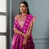 Purple_Chanderi_Silk_Saree_with_gold_Zari_Boota_with_Meenakari_WeaverStory_01